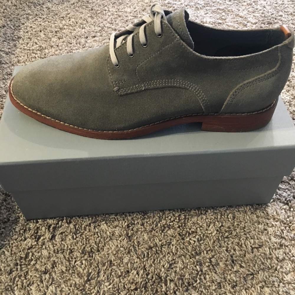 Cole Haan grey suede leather shoes